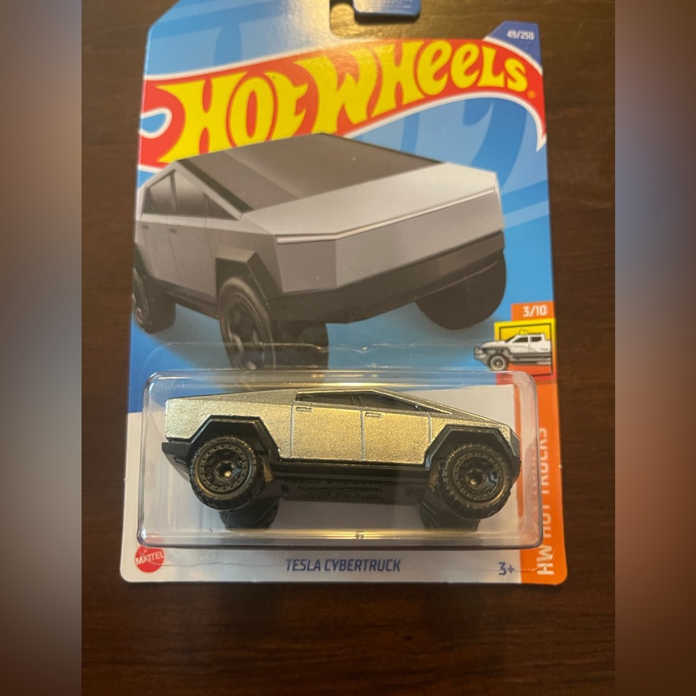 Brand new rare find Tesla cyber truck Hotwheels